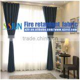 Professional Pruduce Permanent Flame Retardant Imitation Linen Fabric for Drape/ Hotel Curtain thumbnail-1