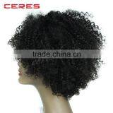 Overnight Delivery Cheap Wholesale Price 100 High Temperature Fiber Synthetic Lace Front Wig for Black Women Kinky Curly Quality Choice thumbnail-3