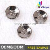 Free Sample ! Factory Price Silver Plating Simple Design Plastic 4 Hole Button thumbnail-3