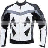 DL-1208 Leather Motorbike Racing Jacket thumbnail-1