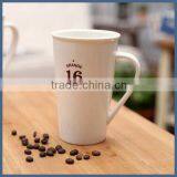Personalized Custom Logo 16oz Glossy Ceramic Travel Mug thumbnail-4