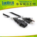 PWC148 3 Wire Grounded Straight Power Cable - 8 Foot