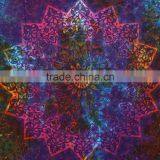 Tie Dye Mandala Tapestry Indian Tapestry Bedspread Bohemian Hippie Tapestry Beach Throw Home Decor Ethnic Tapestry Large Size thumbnail-2