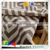 3D 100% polyester printed modern design geometry half blackout fabric for window/ livingroom home/hotel curtain