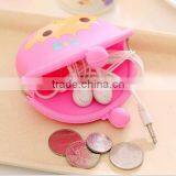 2016 Hot Sale Promotion Gift Silicone Emoji Coin Purse Wallet Cartoon Printted Rubber Squeeze Euro Coin Purse Pouch thumbnail-2