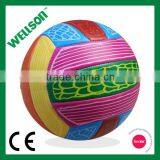 4C Printed PVC Foamed Volleyball thumbnail-4