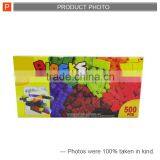 500pcs Plastic Enlighten Diamond Puzzle Block Toy Brick Set thumbnail-6