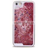 for Iphone 6 Heavy Duty Custom 3D Quicksand Glitter Stars Clear Case thumbnail-1