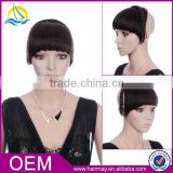 Excellent quality custom any size fringe hair bang