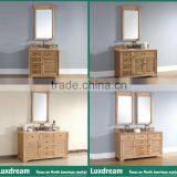 Toronto Nature Wood Bathroom Vanities With Granite Top