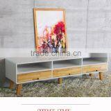 Wood Used Bedroom TV Stand With High Gloss Finished thumbnail-5