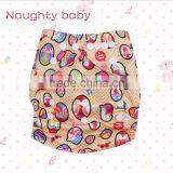 Washable Cartoon Print Baby Pocket Cloth Diaper Cover,Eco Friendly Baby Cloth Nappy thumbnail-1