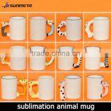 Sunmeta Sublimation Animal 11oz Cup , With Cattle Mugs thumbnail-1