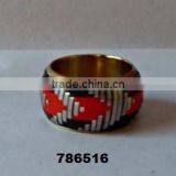Indian Brass Metal & Plasticl Fashion Bracelet Bangle Weaved thumbnail-4