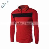 Wholesale Casual Long Sleeve Stand Collar Men's Polo Shirts