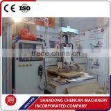Three Workstage Furniture CNC Router Machine With Ratating Spindle thumbnail-5