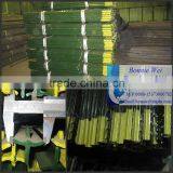 Green Paint t Post With Ivory White Top