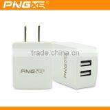 Wholesale High Speed 5v 2.1a Dual Micro Usb Wall Travel Home Universal Mobile Phone Charger thumbnail-4