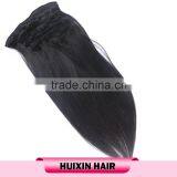 Silky Straight Wave Bohemian Remy Clip In Human Hair Extensions For Wholesales thumbnail-3