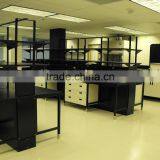 ChemBench Reserch Institute Laboratory Steel Central Bench w/ Fume Extraction, 1800lbs Capacity 48-60'' Depth x 30-36'' Height thumbnail-5