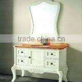 WTS-1333 European Style Bathroom Furniture, Bathroom Cabinet With Wood Vanity Sink