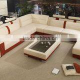 Africa Italy leather down feather home corner sofa 606