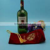 Claret Velvet Wine Pouches Made in China thumbnail-5