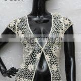 Short Sleeve Ladies Embroidery Blouse F1167 thumbnail-1