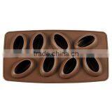 Cool Coffee Bean Shape Silicone Ice Cube Tray Mold thumbnail-1