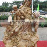 Carved White Marble Relief Statue thumbnail-1