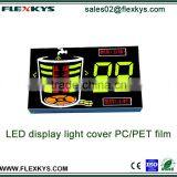 Coloured Mask PC Film for LED Display Module Washing Machine Use