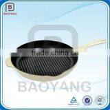 Eco-Friendly High Quality Enamel Cast Iron Pan Wholesale thumbnail-1