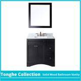 Tonghe Collection Freestanding Bathroom Vanity Cabinet Carrera Marble Top thumbnail-2