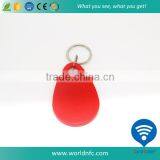 Custom Logo Printing ISO15693 Key Tag / RFID Keyring / RFID Keychain thumbnail-1