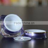 2016 Unique New Diamond Unique Shape Jar for Face Cream thumbnail-3