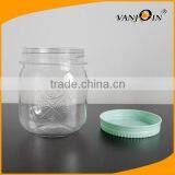Food Grade Empty Plastic Jars 250ml / 550ml Disposable Plastic Food Containers thumbnail-3