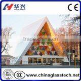 6A/9A/12A/19A CE Certified 6mm Laminated Decorative Glass