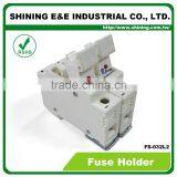 FS-032L2 LED Indicator 380V 32A 2 Pole 10x38 Cylindrical Fuse Holder thumbnail-2