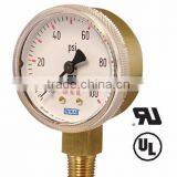 Bourdon Tube Pressure Gauge, Type 111.11 Compressed Gas Regulator Gauge thumbnail-1