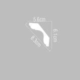 Architectural Polyurethane Plain Crown Molding thumbnail-1