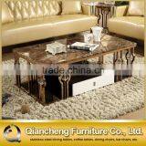 20mm Marble Rose Golden Coffee Table for Wedding Banquet thumbnail-3