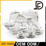 Drinkware Ceramic Porcelain China Dinnerware, Silver Porcelain Dinnerware thumbnail-1