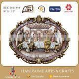 36 Inch Resin Religious Gift Home Decoration Last Supper Sculpture Wall Hanging thumbnail-2