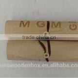 High Quality Light Weight Pine Wood Tea Box thumbnail-1