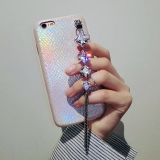 Imitation PU Leather Back Cover Shell Diamond Mobile Phone Cases for IPhone7/7Plus/6/6s/6plus/6splus Cell Phone Housing thumbnail-3