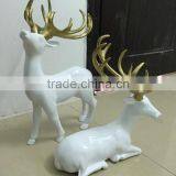 Polyresin Christmas Reindeer Sculpture thumbnail-4