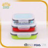 Silicone Collapsible Biodegradable Lunch Box thumbnail-2