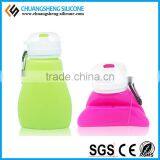 Sports Required Water Bottle, Silicone Folding Bottle, Pocket Bottle