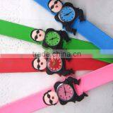 Children Watch Silicone Slap Watch Cartoon on Watch Face Cheap Silicone Watch thumbnail-1