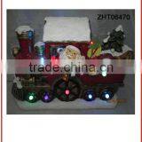 Hand Painted MgO Santa LED for Chrismas Decoration thumbnail-1